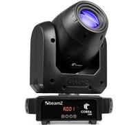 BeamZ Cobra 100 - Moving Head LED 100 W avec Prism, Gobo & Focus Motorisé | Spot/Beam Pro pour DJ, Scènes, Clubs