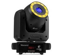 BeamZ Cobra 100R - Lyre LED Motorisée Beam avec Anneau LED RGB - 100 Watts