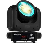 Lyre Wash LED BeamZ Cobra Wash100, 100W Blanc Chaud Et Blanc Froid, Anneau LED, Lyre Motorisée Professionnelle Pour Scène, DJ, Clubs Et Événementiel