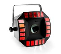 BeamZ Cub4 II LED Jeu de lumière 64x LED 2en1 Quad derby effet moonflower