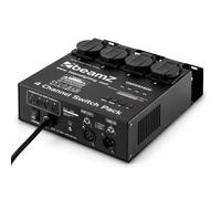 BeamZ DMX004DII - Contrôleur DMX, Commutateur d'Éclairage, 16 Programmes Intégrés, Vitesse de Poursuite Réglable, Idéal pour DJ Professionnels