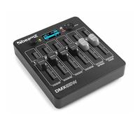 BeamZ DMX65W - Contrôleur DMX avec Batterie, 30 Canaux, Affichage OLED, Très Facile d'Utilisation, Idéal pour Contrôler les Effets Lumineux de vos Soirées