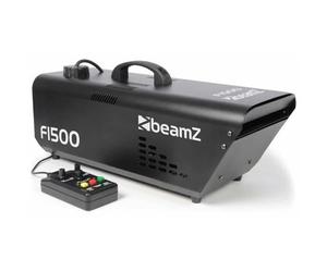 BeamZ Fazer F1500 - Machine à fumée Professionnelle, 1500 Watts, Machine à fumée avec Télécommande 3m, Réservoir 2L, Mode Stand Alone ou DMX