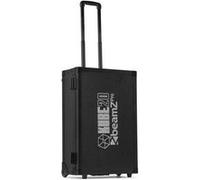 BeamZ FCC30 Flightcase pour 6 Projecteurs LEDs à Batterie KUBE20 - Poignées Ergonomiques, roulettes, Module de Charge, Idéal pour Transporter Vos Projecteurs LEDs KUBE20 en Toute Sécurité