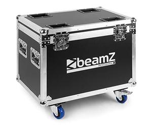 BeamZ FL7 Flightcase pour 2 StarColor720 - Flightcase sur roulettes, avec Poignées, Finitions Solides, Idéal pour Le Transport en Sécurité de Vos Projecteurs