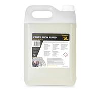BeamZ FSNF5 - Liquide concentré pour Machine à Neige 5L Soit 100L après Dilution - Effet Neige réaliste pour fêtes & événements