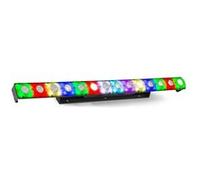 BeamZ LCB14 Barre à LEDs Hybride, 14 LEDs de 3W, Effet Rétro-Éclairé, Mode Autonome, Shows Préprogrammés, Silencieux, Robuste et Épatant