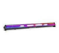 BeamZ LCB288 Barre LED RGBW avec Strobe - avec DMX, Daisy Chain, Automatique, Sections Contrôlables, Idéale pour Compléter vos Éclairages de Scènes, Arrière-Plans, Murs, Lounge Bars