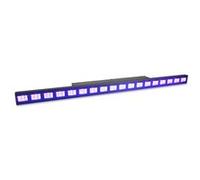 BeamZ Barre UV LCB48-18 LED UV, d'une Puissance de 3W par LED, 6 Segments, Contrôle DMX, Master/Slave, Idéal pour Créer des Atmosphères Blacklight