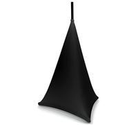 BeamZ LSS07B - Housse pour pied d’enceinte, tissu extensible, 70 cm - Noir