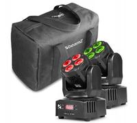 BeamZ MHL36 Set de 2 lyres dans une valise