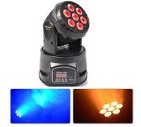 BeamZ MHL74 - Mini Lyre Wash 7x LED RGBW 10W Noir G