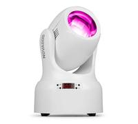 BeamZ NOVA80B-WH - Lyre LED Beam blanche 80 W avec prisme rotatif, 7 gobos et 7 couleurs - Éclairage professionnel pour DJ, mariage, scène et clubs