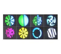 Beamz Panther 25 Projecteur lyre 25 Spot à LEDs 7 Gobos 7 couleurs télécommande