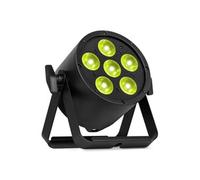 BeamZ Pro BAC322 - Projecteur PAR LED RGBALC - 6 x 10 Watts, Noir