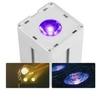 BeamZ Pro KUBE20WH Projecteur LED PAR Uplight sur Batterie IP65 - Blanc, 20 Watts, RGBWA-UV, Autonomie 12H Blanc