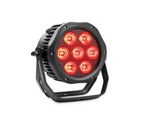 BeamZ Lighting Projecteur PAR LED BWA410 7x 10W RVBB 4/8 canaux DMX