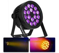 Professional BWA536 - Projecteur PAR CAN IP65, 18x LED RGBW, avec Boitier Etanche - Aluminium
