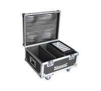 BeamZ Flightcase FL2 - Flightcase pour 2 BeamZ Star-Color, Robuste et Pratique, avec roulettes et Poignées, Idéal pour DJ Mobiles