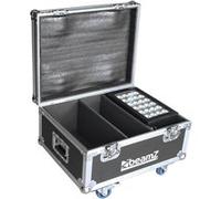 BeamZ Flightcase FL2 - Flightcase pour 2 BeamZ Star-Color, Robuste et Pratique, avec roulettes et Poignées, Idéal pour DJ Mobiles