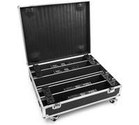 BeamZ Professionnal FCLCB12 Flightcase pour 4 barres LED LCB12151P - 1055 x 875 x 400 mm, mousse de protection Noir