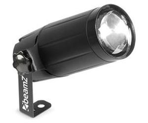 BeamZ PS6WB - Projecteur Spot de Boule à Facettes - Blanc Noir