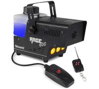BEAMZ - RAGE600LED - Machine à fumée 600 W, effet LED ambre avec contrôleur sans fil