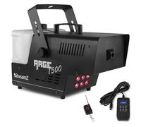 Machine à fumée BeamZ Rage 1500LED - 1500 Watts - réservoir 3,5 litres - 2 x télécommandes