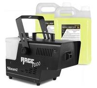 BeamZ RAGE1000 - Machine à Fumée 1000 Watts avec Télécommande Sans Fil et 10L de liquide