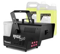 BeamZ RAGE1500LED - Machine à Fumée 1000 Watts LEDs RGB DMX et 10L de liquide