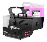 BeamZ RAGE1800LED - Machine à Fumée 1 800 W avec LEDs RGBA 6 x 9 W, Réservoir | 10L Inclus