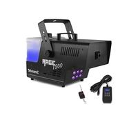 BeamZ Rage 1800LED Machine à Fumée 1800 Watts, LEDs RGBA, Mode DMX, Réservoir 3.5 L, Design Unique et Solide, Télécommande sans Fil et Filaire 3m, Etrier de Montage, Idéal pour Soirée 200 m²