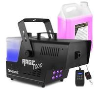 RAGE1800LED Machine à fumée avec 5 litres de liquide - idéal pour animer vos soirées