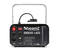 Beamz S1500LED Machine à fumée 1500W LED RVB DMX réservoir 2 5L