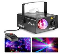 Beamz S700-JB - Machine à fumée avec lumière JellyBall - 700W, 3 x LED RGB, débit de fumée 75m3 par minute, réservoir 250ml