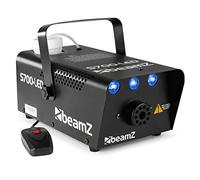 Beamz S700-LED Machine à Fumée avec LED Effet Glace, 700 Watts, 3x LED Bleu, 75m3 de Fumée par Minute, Réservoir de 250ml, Télécommande Filaire, Idéal pour Soirée, Animation et Mariage