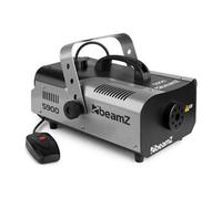 BeamZ S900 Machine à Fumée Solide et Portable, 900 Watts, Télécommande 3 m, Réservoir 2.5 L, Préchauffe Avant Utilisation : 3 minutes 30, Idéal pour votre Soirée avec des Jeux de Lumière