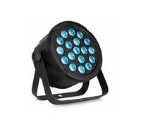 BeamZ SLIMPAR45 - LED Projecteur PAR, 18x LED RGB, Shows Lumineux Préprogrammés Noir