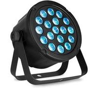 BeamZ SLIMPAR45 - LED Projecteur PAR, 18x LED RGB, Shows Lumineux Préprogrammés Noir