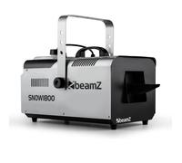 BeamZ SNOW1800 Machine à Neige DMX 1800 W, Télécommande Filaire 3 m Programmable, Poignée et Étrier de fixation, Grand Réservoir 3 L, Idéale pour Tapisser le Sol et Produire des Gros Flocons