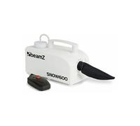 BEAMZ SNOW600 MACHINE À NEIGE Effet flocons de neige très réaliste Ne laisse pas de traces au sol Télécommande filaire 5m