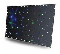 BeamZ SPW96 - Rideau à LEDS DJ, 96x LED RGBW, Dimensions 200 x 300cm, 20 Shows Lumineux Préprogrammés, Télécommande RF, Mode DMX, Mode Audio