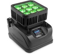 BeamZ StarColor 72B - Projecteur LED Extérieur RGBW sur Batterie - Uplight 9x 8W IP65