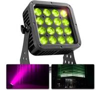 BeamZ STARCOLOR128 Projecteur LED - 16x LED 8W RGBW, Boitier Aluminium Ultra Résistant IP65, DMX, Facile à Transporter et à Utiliser, Parfait pour Éclairage Soirée, Scène ou Architecture