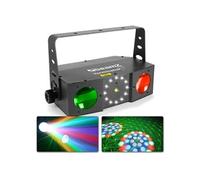 BeamZ Terminator IV Double Moon LED avec Laser et Stroboscope
