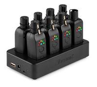 BeamZ WD1M EazyLink - Dongle Émetteur 3 Broches DMX Sans Fil UHF/BT (Dongle TX) - Batterie Intégrée | Pack de 8