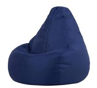 Bean Bag Bazaar Dalton Pouf Gaming, Pouf Poire avec Remplissage, Bleu