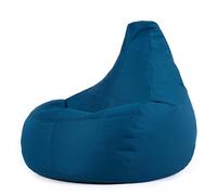 Bean Bag Bazaar Dalton Recliner Pouf Gaming, Pouf Poire avec Remplissage, Chaise Confortable, Fauteuil Salon Confortable, Chaise de Jardin, Salon de Jardin Exterieur, Fauteuil Exterieur, Bleu Canard