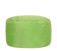 Bean Bag Bazaar Tabouret, Pouf Repose Pieds avec Remplissage, Tabouret Pouf, Meuble Salon, Decoration Chambre, Salon de Jardin Exterieur, Vert Lime