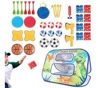 Bean Bag Toss Game - Kit de Planche Cornhole Interactive de 32,28 Pouces - familiale Cornhole Outdoor pour, Adultes, Filles de 3 à 8 Ans